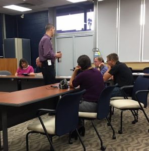 Jim McAteer leading training at Johnson City Transit